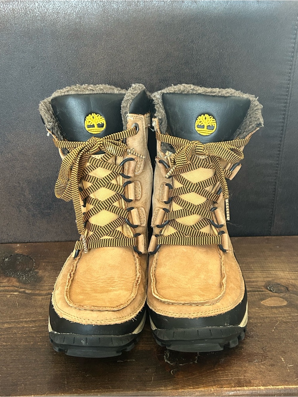 Timberland Waterproof Winter Boots - Size 5 Youth boys